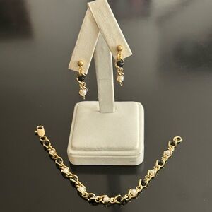 Bracelet & Matching Earrings